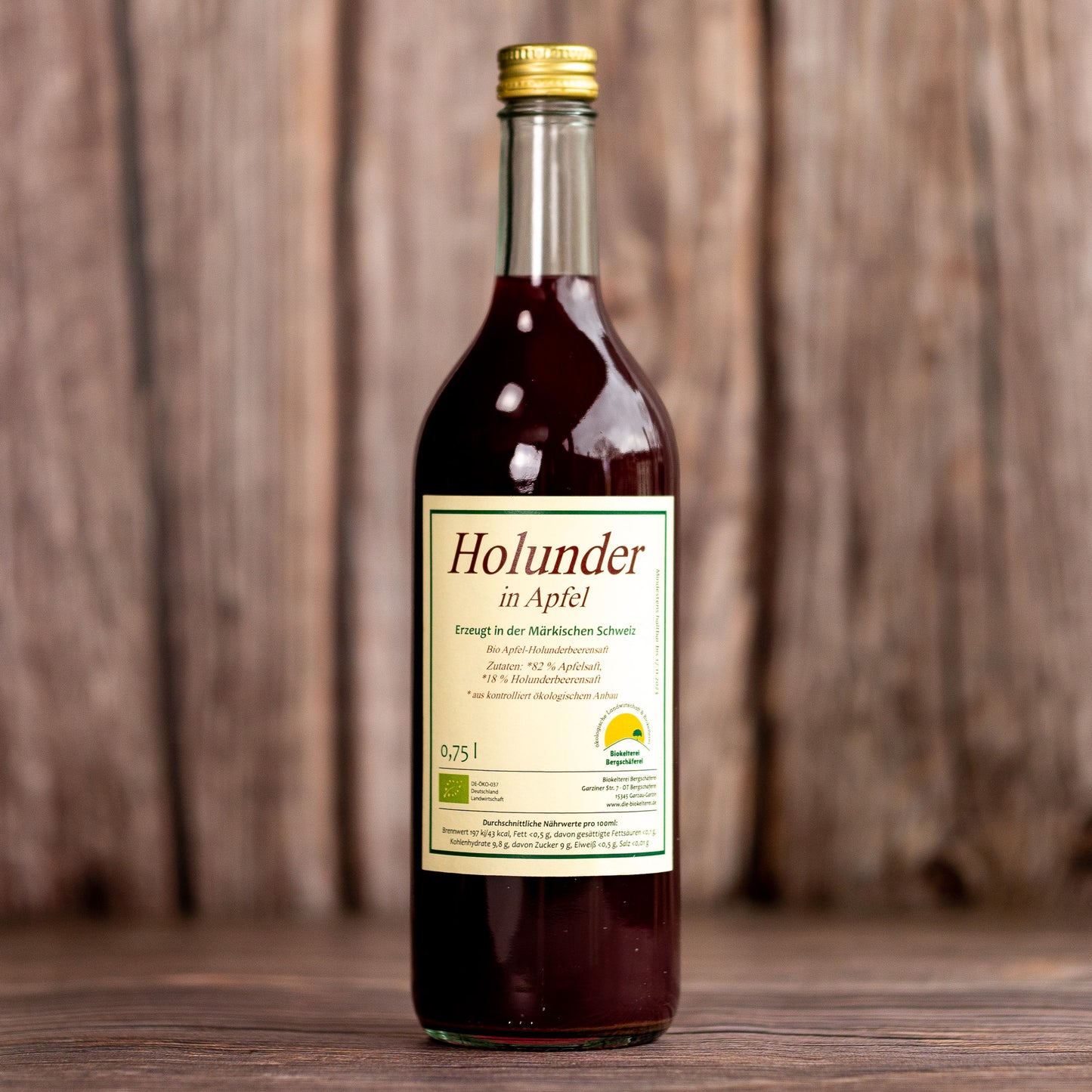 Holunder in Apfel