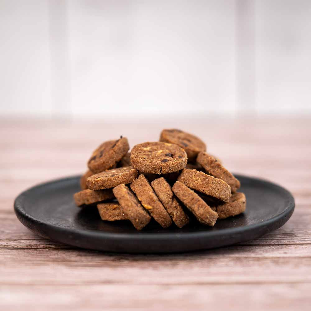 Brodowiner Dinkel-Schoko-Mandel Cookies