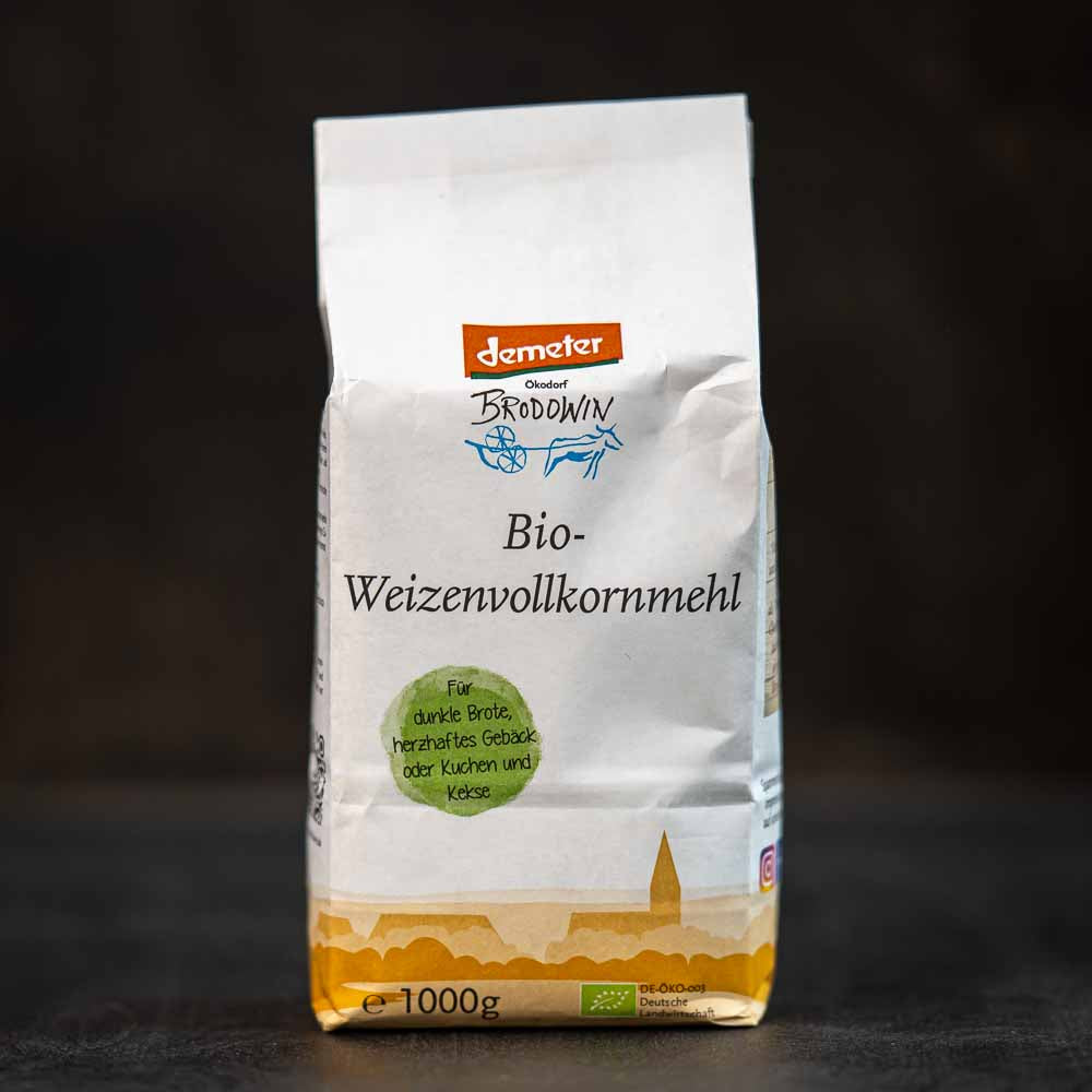 Brodowin Demeter Weizenvollkornmehl