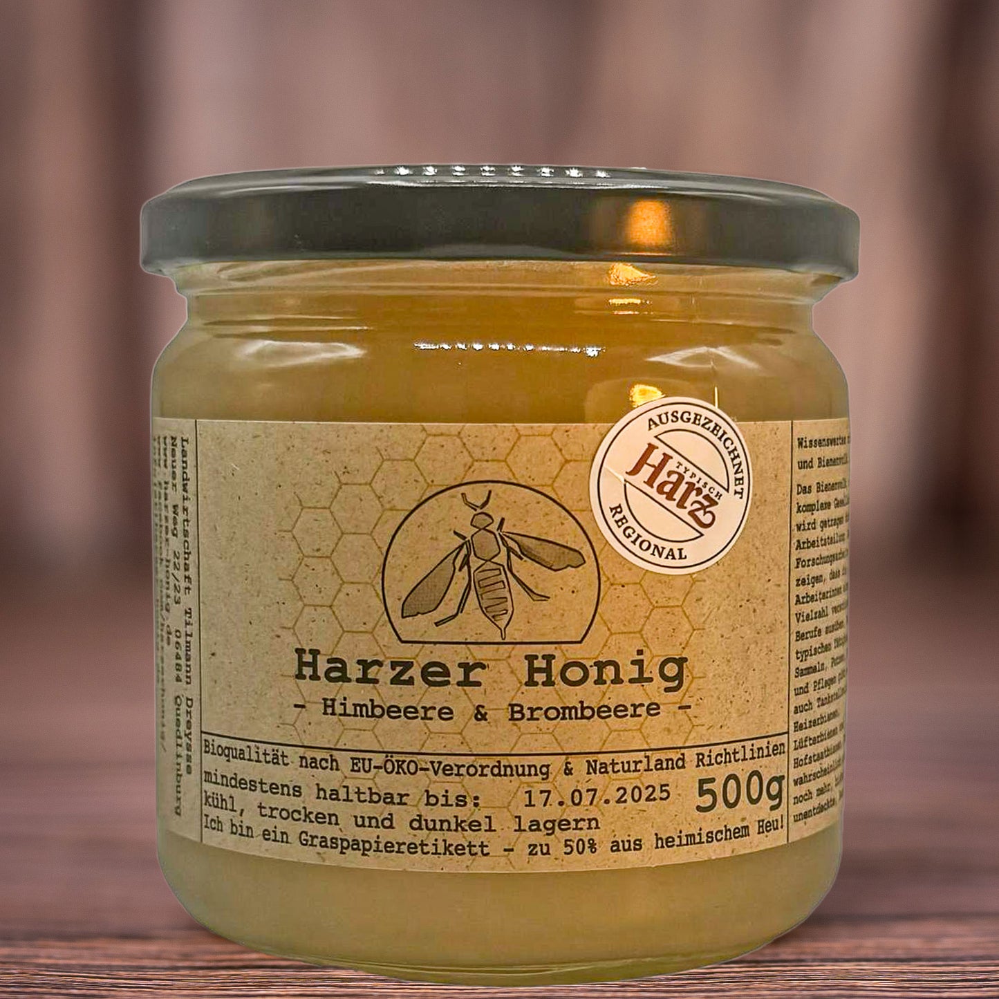 Harzer Honig – Himbeere und Brombeere