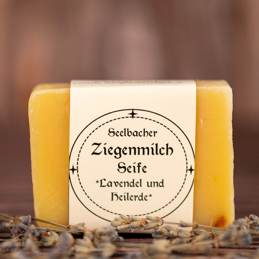 Ziegenseife – Lavendel und Heilerde