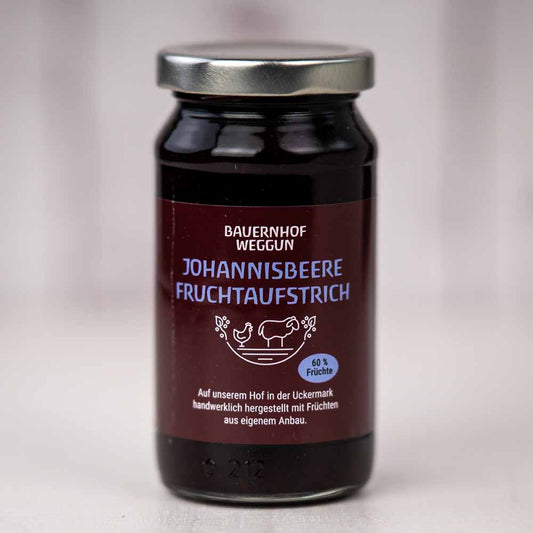Johannisbeerfruchtaufstrich
